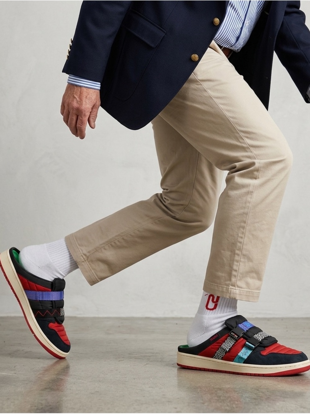 RNDM Mule”independent sneaker"Aire" model collaboration with Craig Howard EU 42